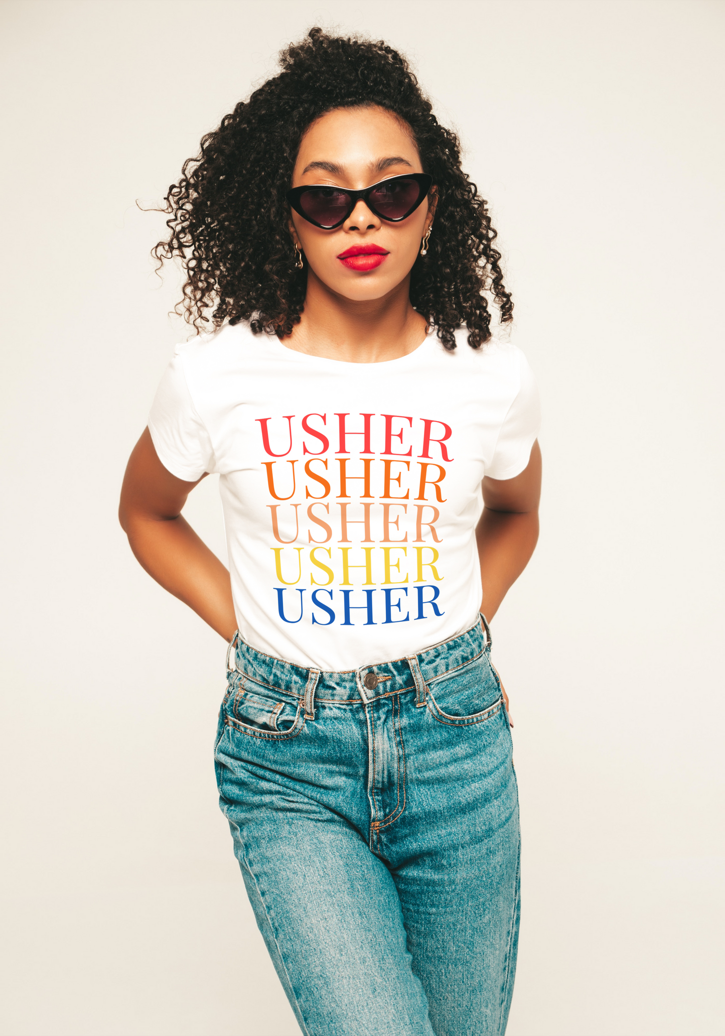 Usher Colorful T-Shirt