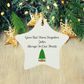 Gone But Never Forgotten Personalized Christmas Tree Star Ornament