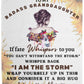 Gift For Badass Granddaughter | I Am The Storm Sunflower Throw Blanket 50x60