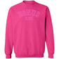 Gift For Bonus Mom |  Bonus Mom Pink Crewneck Pullover Sweatshirt