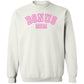 Gift For Bonus Mom |  Bonus Mom Pink Crewneck Pullover Sweatshirt