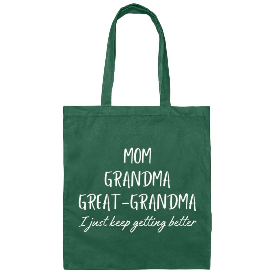 Mom Grandma Great-Grandma Canas Tote Bag