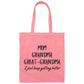 Mom Grandma Great-Grandma Canas Tote Bag