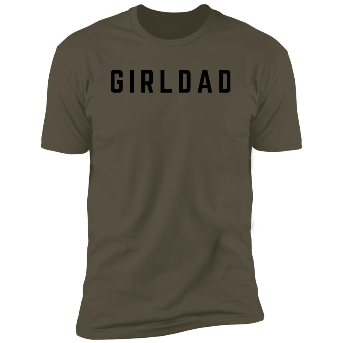 GIRLDAD Military Green Premium Short Sleeve T-Shirt