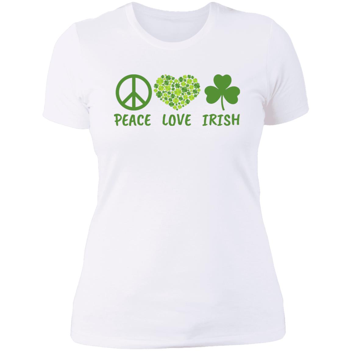 Peace Love Irish T-Shirt