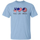 Peace Love America Family Matching T-Shirts