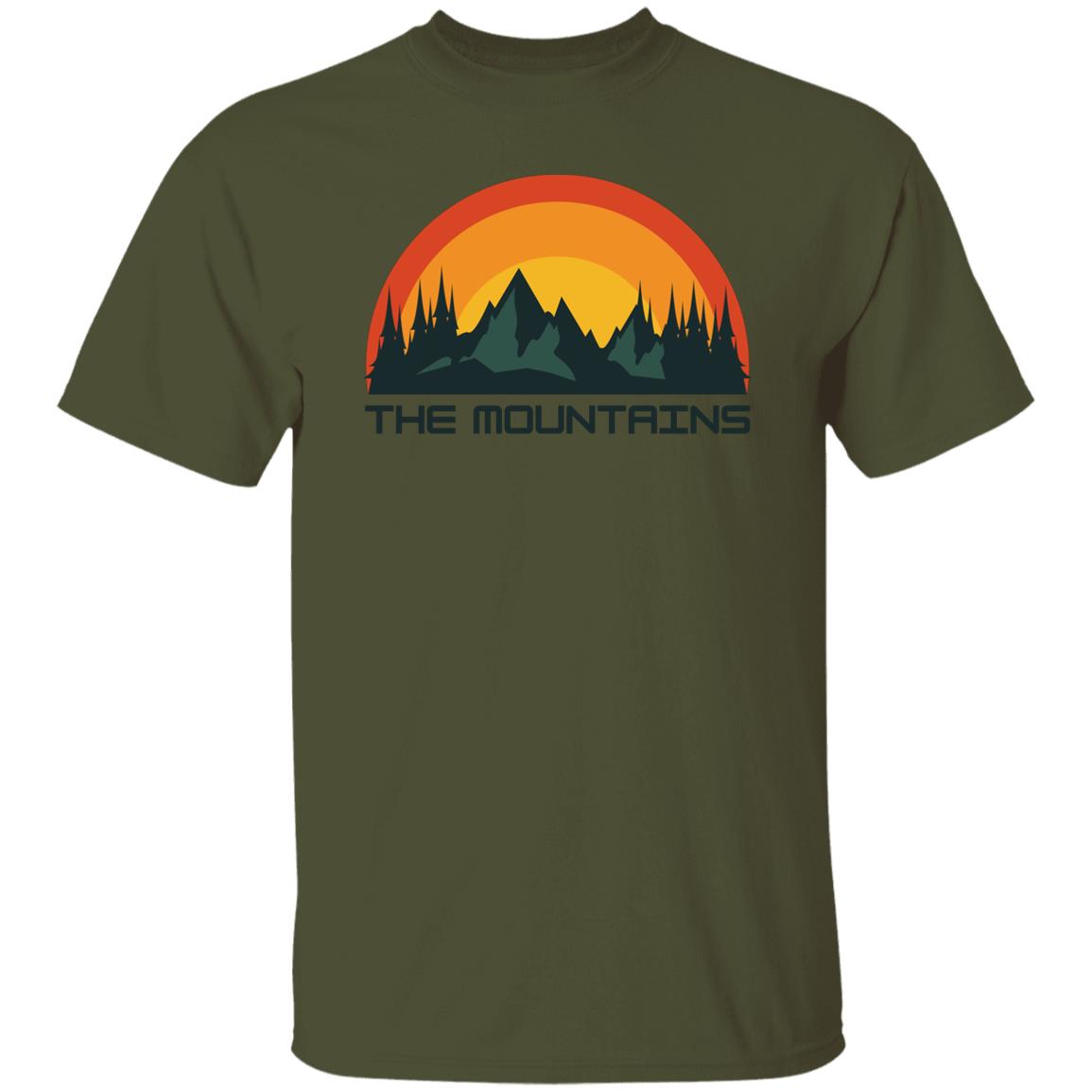 The Mountains T-Shirt | Gift For Him