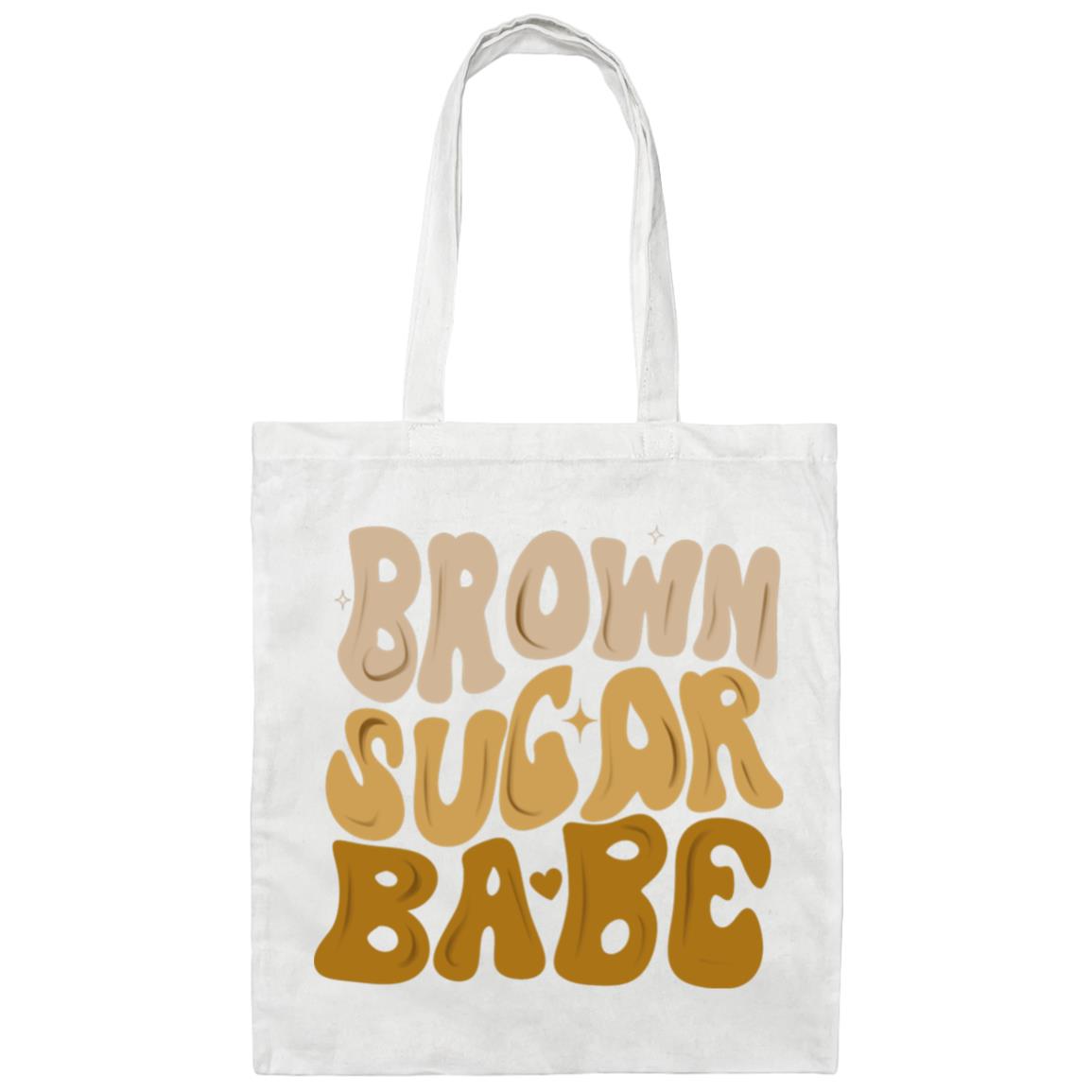 Brown Sugar Babe Canvas Tote Bag