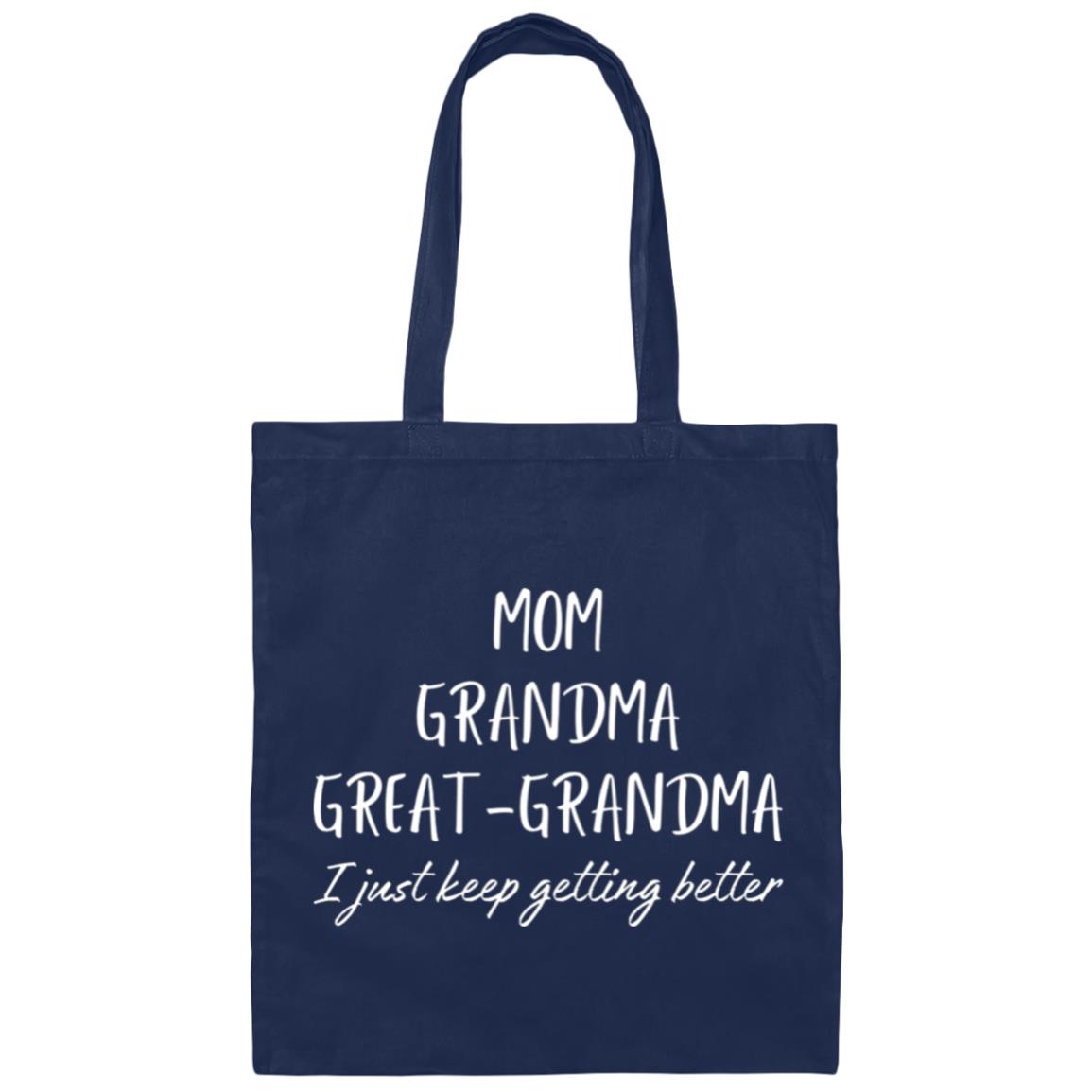 Mom Grandma Great-Grandma Canas Tote Bag