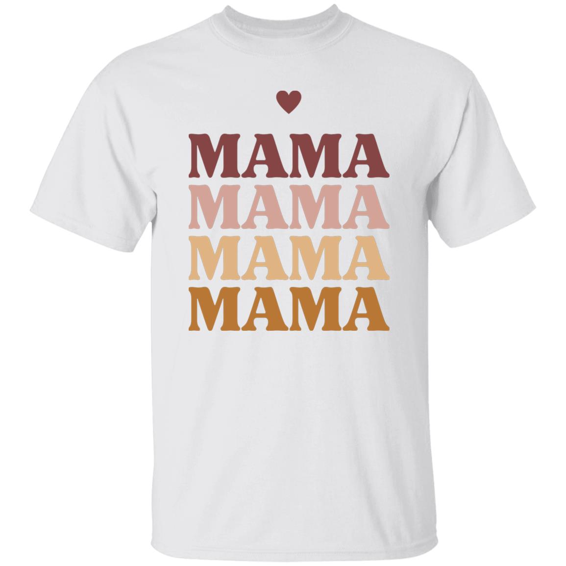 Gift For Mom | Mama Heart T-Shirt