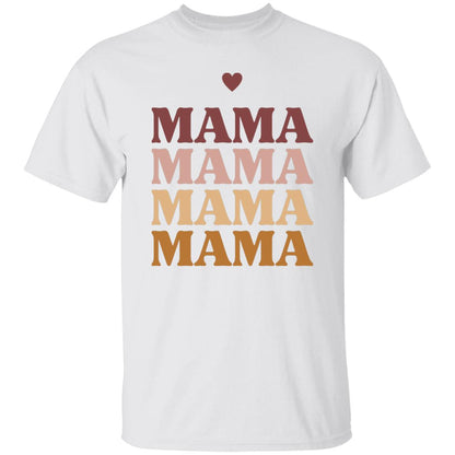 Gift For Mom | Mama Heart T-Shirt