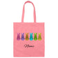 Personalized Easter Peeps Canvas Tote Bag