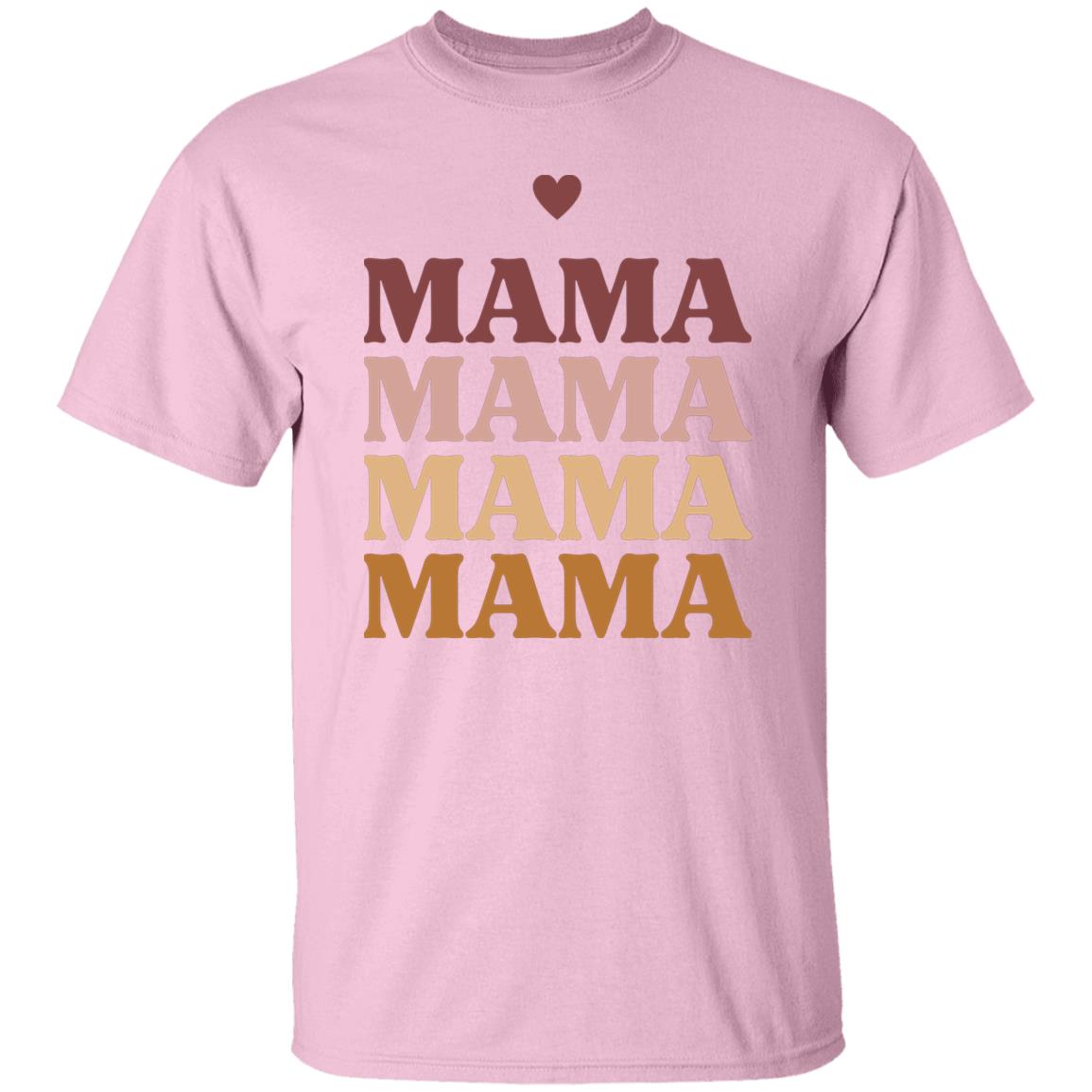 Gift For Mom | Mama Heart T-Shirt