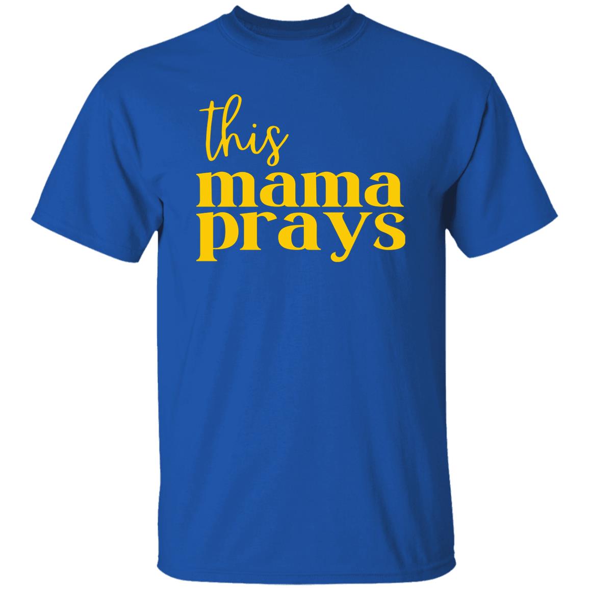 Gift For Mom | This Mama Prays Shirt