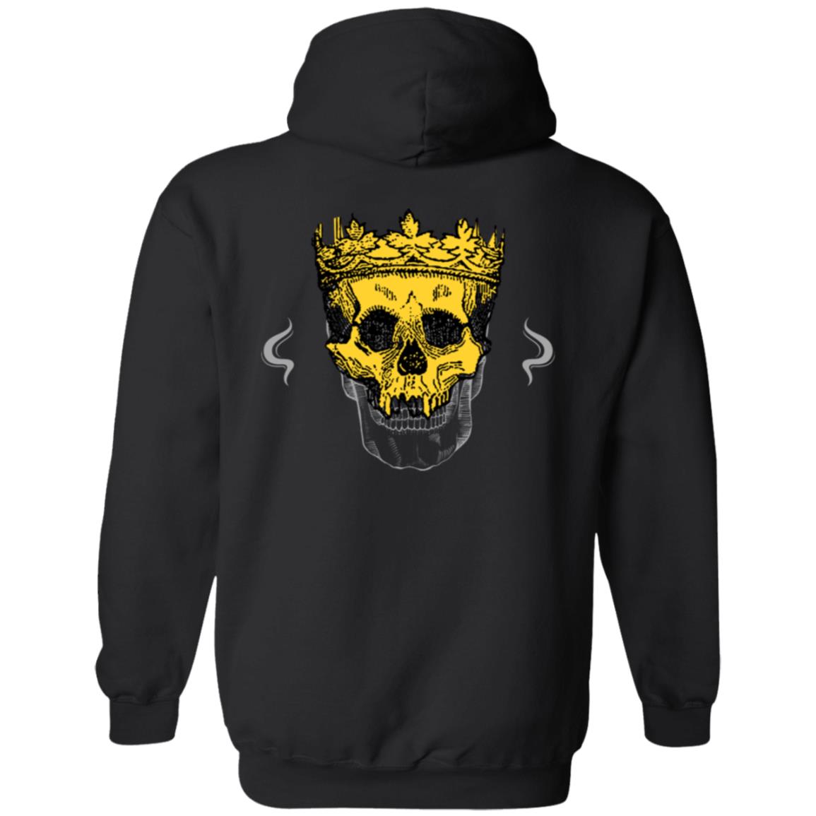 Gold Dreams Skeleton Head Hoodie