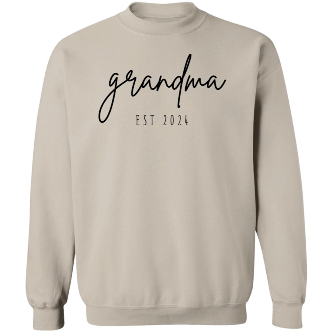 Grandma EST 2024 Sweatshirt