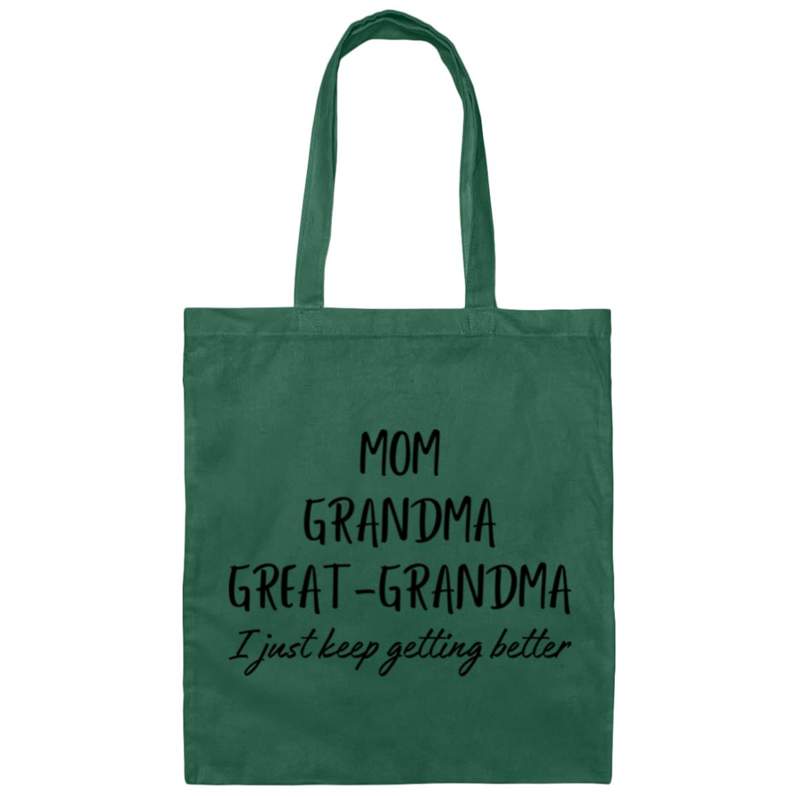 Mom Grandma Great-Grandma Canas Tote Bag