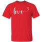 Red Love Heart Valentine's Shirt
