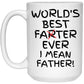 Gift For Dad | World's Best Farter Mug