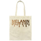 Melanin Drip Canvas Tote Bag