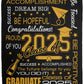 Class of 2025 Graduation Blanket 50x60