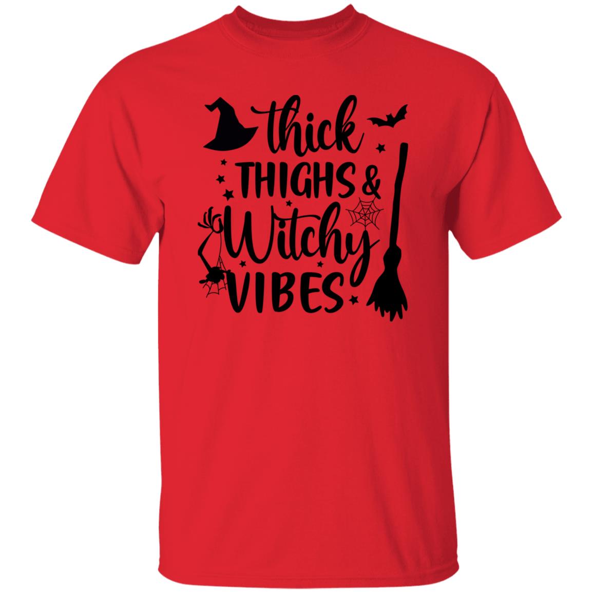 Thick Thighs & Witchy Vibes T-Shirt