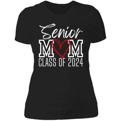 Gift For Mom | Senior Mom Class of 2024 Graduation T-Shirt