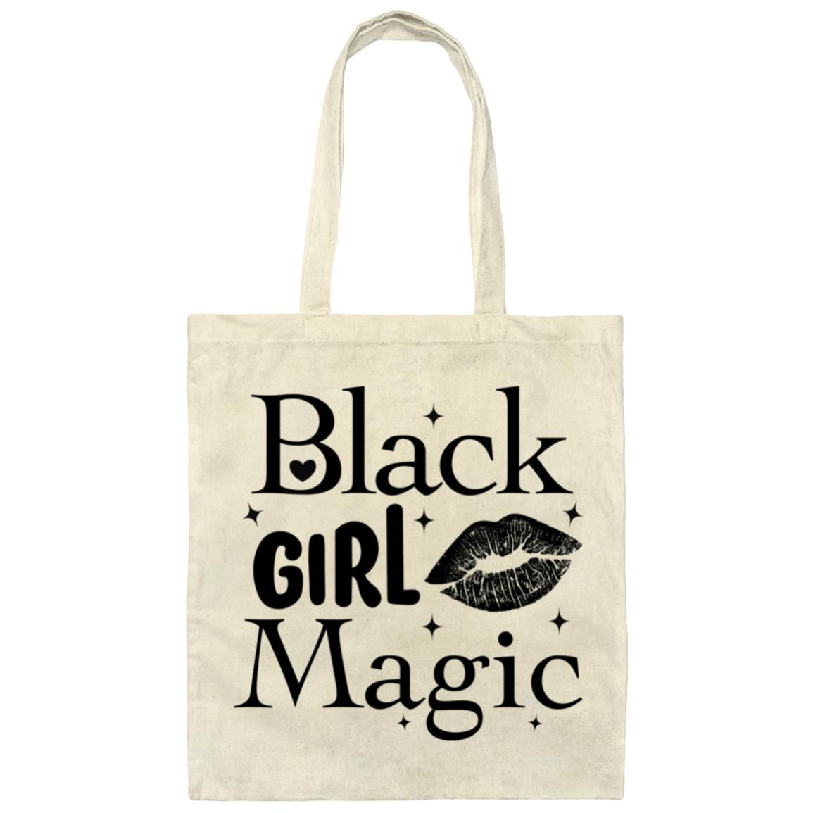 Black Girl Magic Canvas Tote Bag