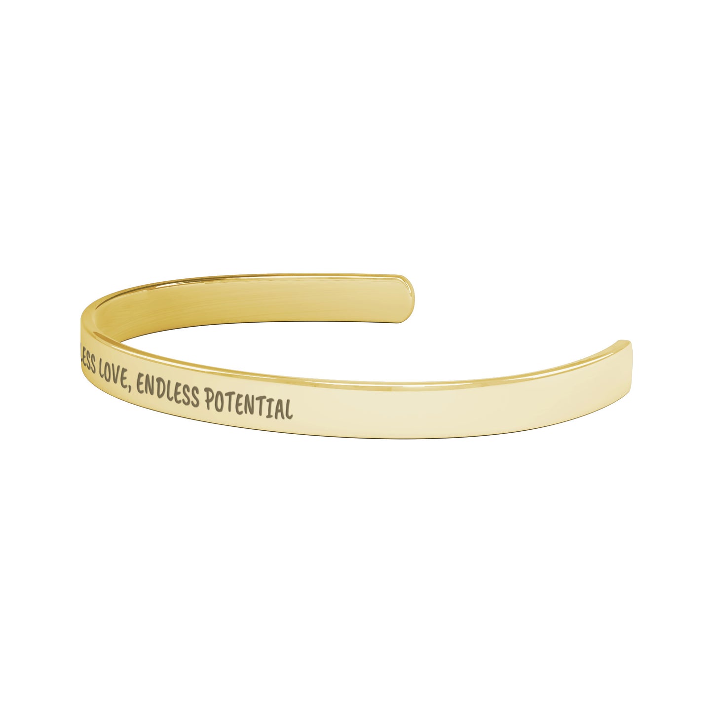 Endless Love, Endless Potential Cuff Bracelet