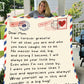 To Mom | Mom Personalized Letter Blanket - Always Be Your Little Boy | From Son