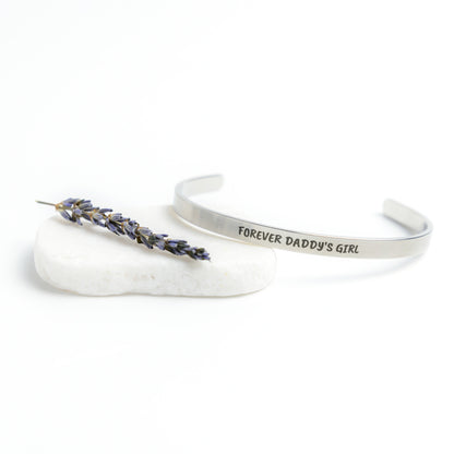 Forever Daddy's Girl Cuff Bracelet