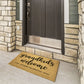 Grandkids Welcome Outdoor Golden Coir Doormat