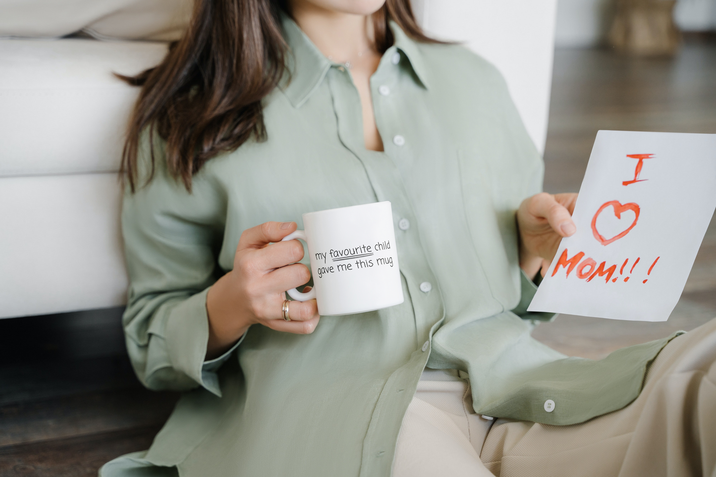 Gift For Mom | My Favourite Child Gave Me This Mug