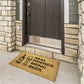 Real Friends Bring Beer Outdoor Golden Coir DoorMat