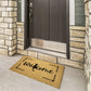 Welcome Cat Paws Outdoor Golden Coir Doormat