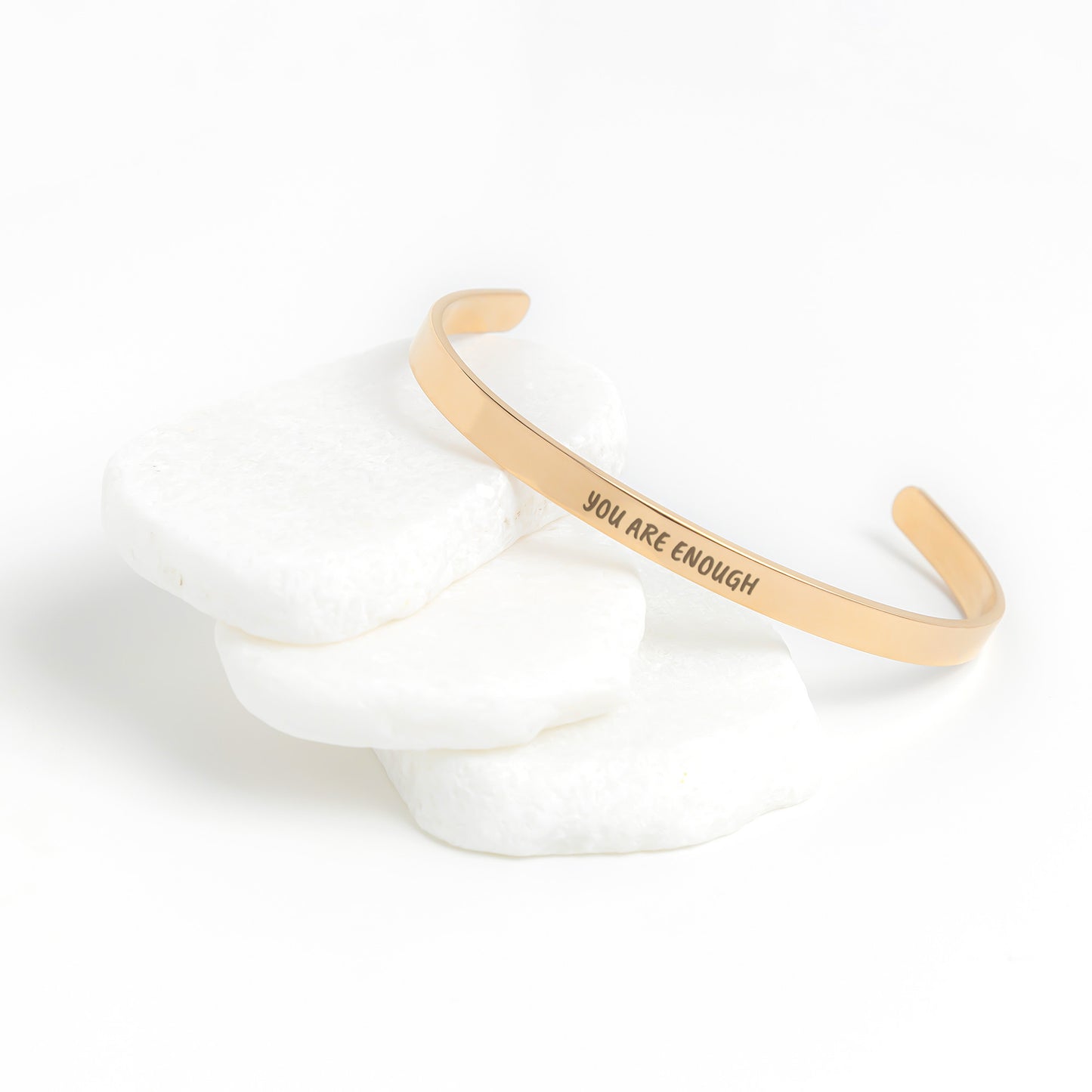 You Are Enough Cuff Bracelet