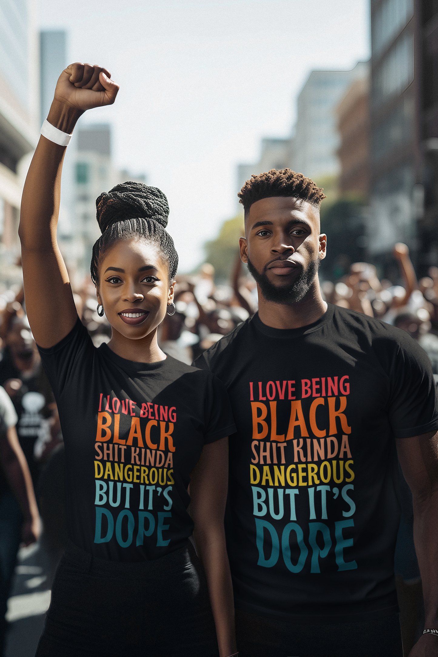 I Love Being Black But... Shirt