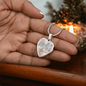 Gift For Daughter | Last Breathe Heart Necklace From Dad