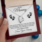 Gift For Mommy to Be | Forever Love Necklace - Little Feet