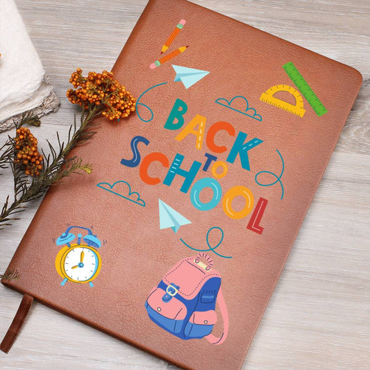 Gift For Kid | Back To School Vegan Leather Journal