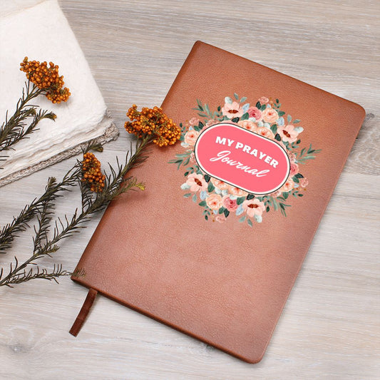 Gift For Her | My Prayer Vegan Leather Journal - Faith Gift