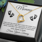 Gift For Mommy to Be | Forever Love Necklace - Little Feet