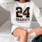 Class of 2024 Personalized School Name Graduate Shirt