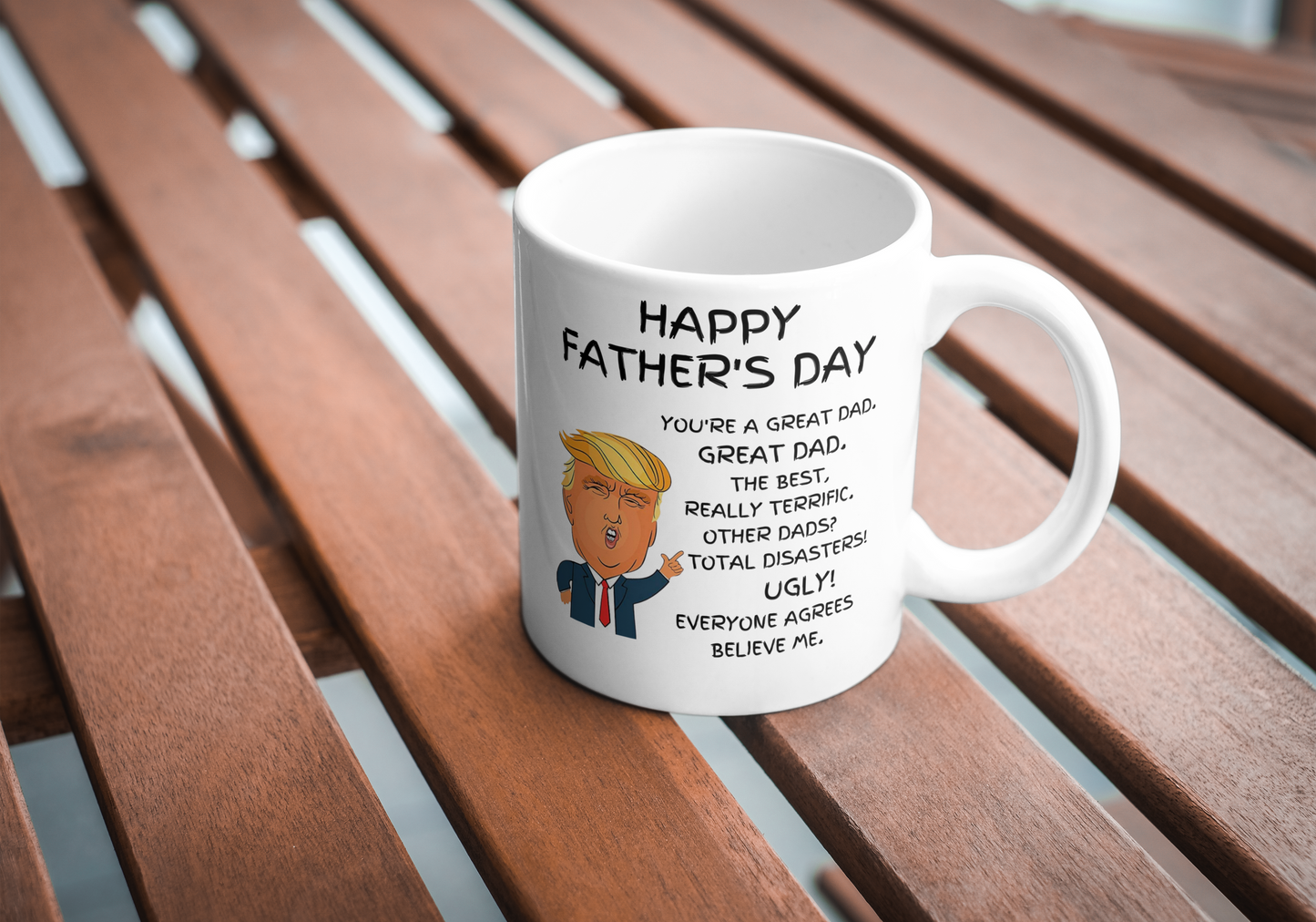 To Dad | Trump Happy Father's Day Mug