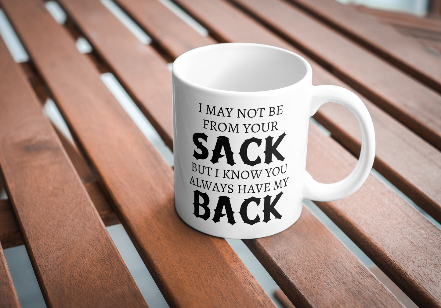 Gift For Step Dad, Bonus Dad | Always Have My Back Mug