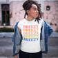 Breezy Distressed Colorful T-Shirt