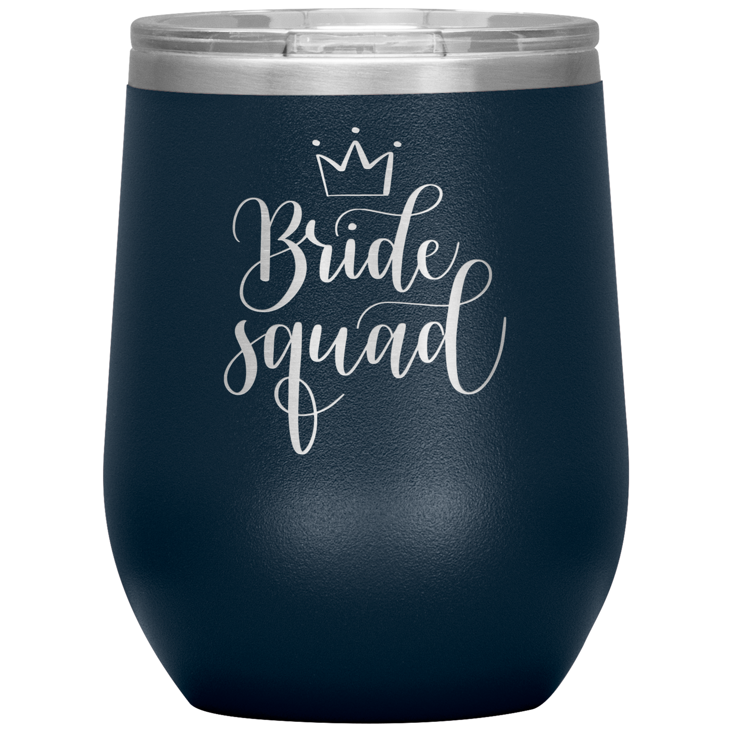 Bride Squad Stainless Steel Wine Tumbler 12 oz.