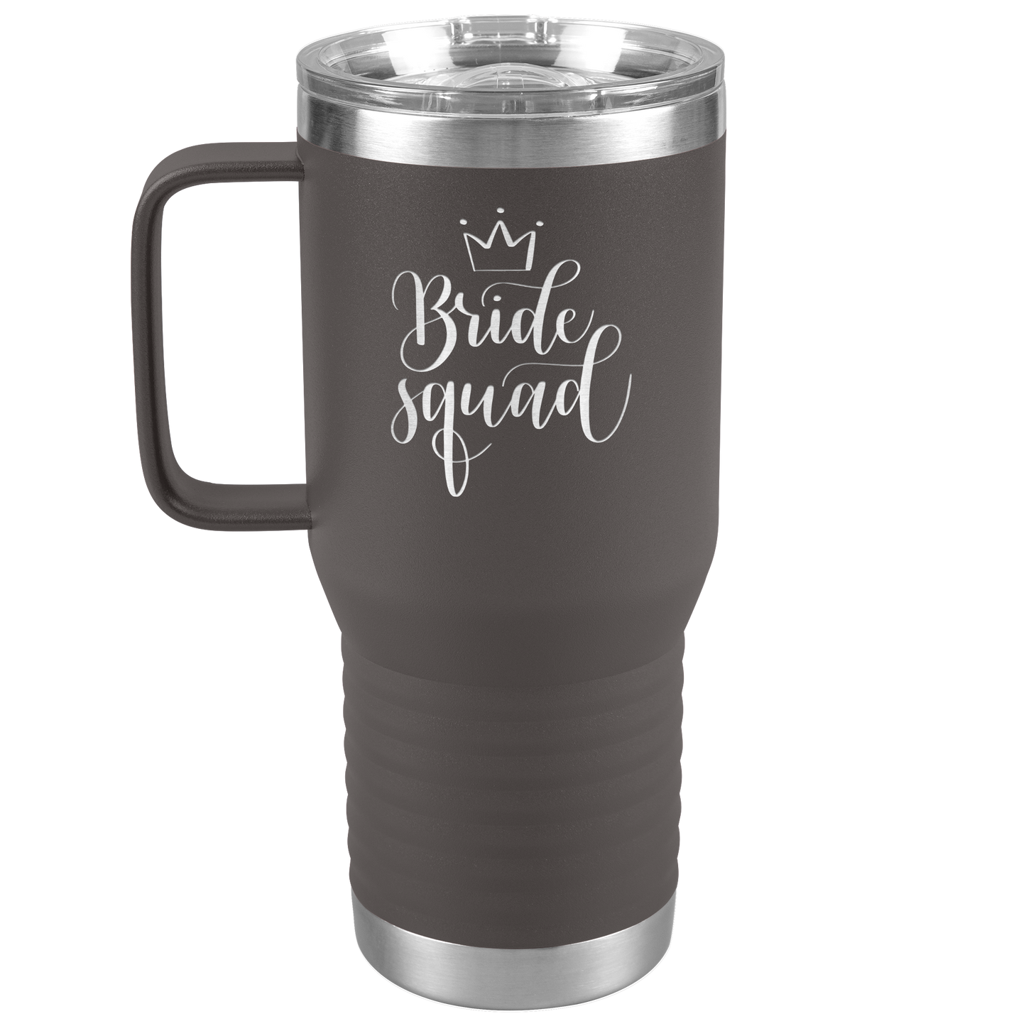 Bride Squad Engraved Stainless Steel Tumbler 20 oz