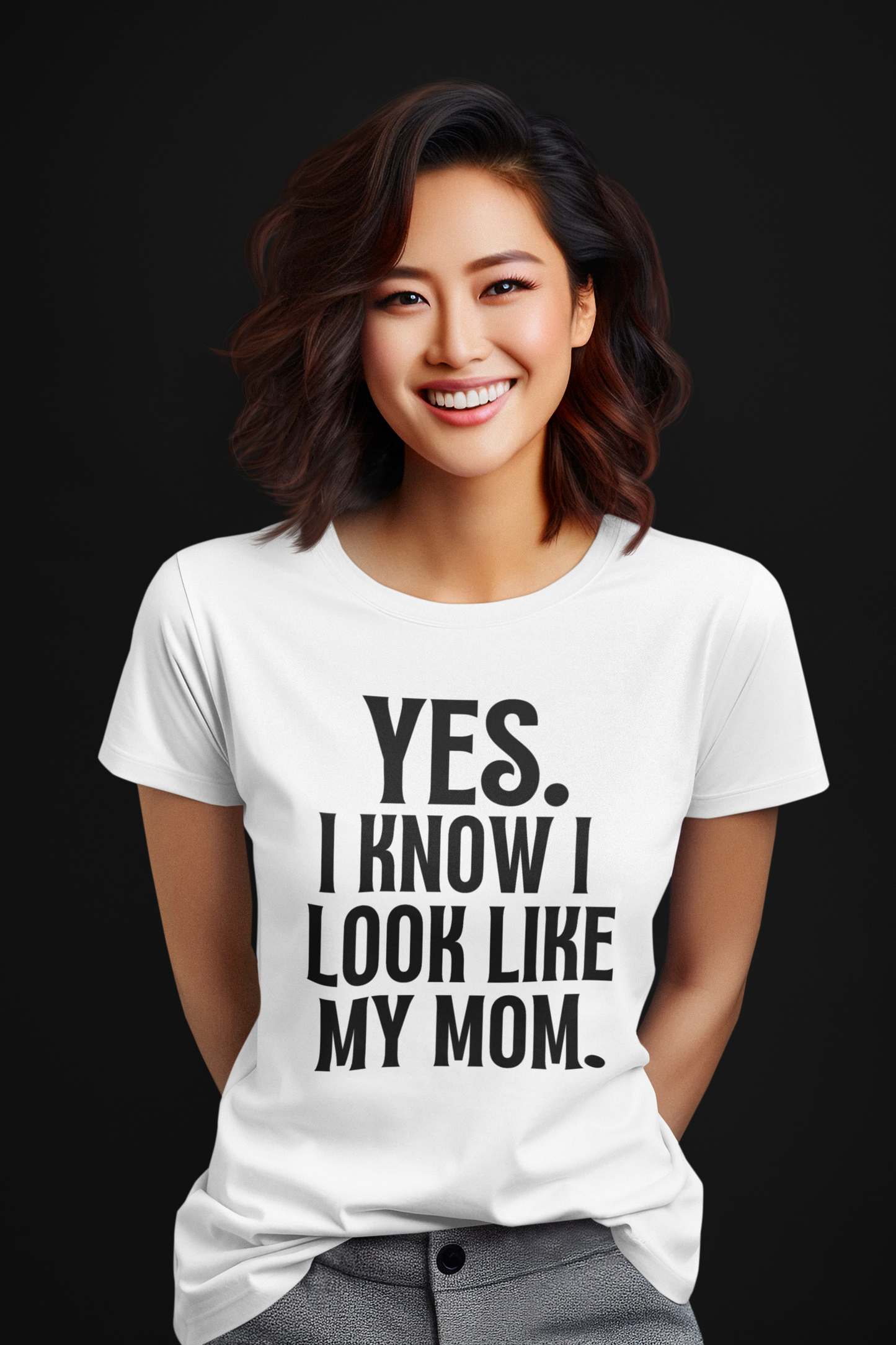 Gift For Daughter | I Know I Look Like Mom Shirt