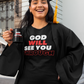 God Will See You Through Mug - Red